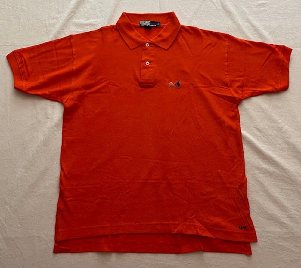 VTG 80’s Polo by Ralph Orange Short Sleeve Polo Shirt